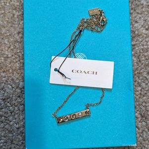NWT Coach Necklace